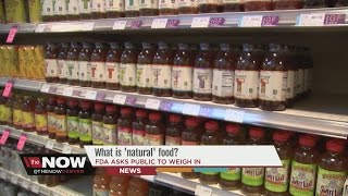 What is 'natural' food?