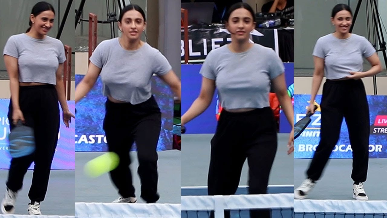 Aaj To Sabkuch Dikh Gaya  BALESS Akansha Ranjan Kapoor Playing Pickle Ball Championship