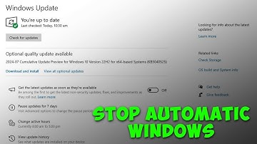 How to Stop Automatic Update on Windows 10/11