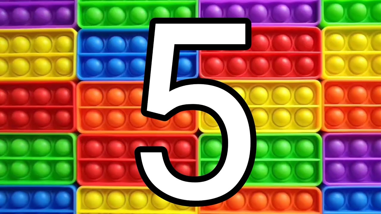 Counting by 5 to 200 | Learn to Skip Count using Pop Its - YouTube