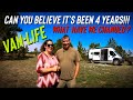 Our 4 Year 🚐Vanniversary🚐!!! What have we changed after living full time in our Van for 4 years!!