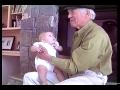 Hannah &amp; Great Grandpa Sep. 1998