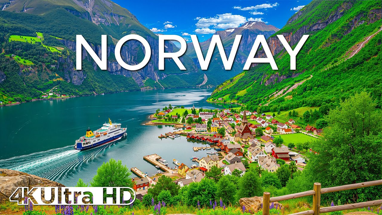 Norway in 4K | Stunning Fjords, Midnight Sun & Nordic Charm