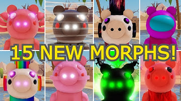 How to get 15 NEW MORPHS in FIND THE PIGGY MORPHS! - Roblox
