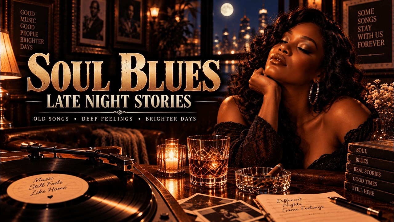 Midnight Soul & Blues Sounds - Soul Blues Icons 🎙 - Smooth Relaxing ...