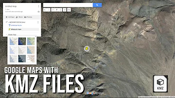 Can Google Maps read KMZ files?