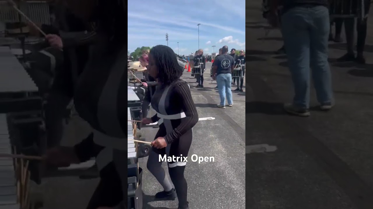 Matrix Open is back in the lot and ready to do it again! 😎 #mapexmarching #wgi2026