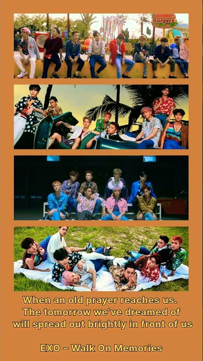 walk on memories - EXO #shorts #quotes #lyric #exo