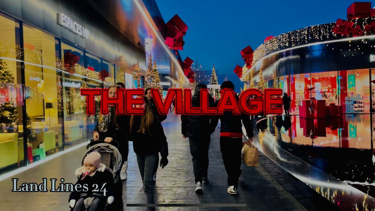 THE VILLAGE. Une petite ville de marques #thevillagemarket #france #visit #4k