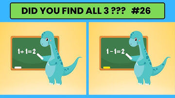 Can you spot the 3 differences # 26