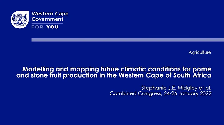 Prof Stephanie Midgley - Modelling and mapping fut...