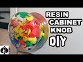 Making a Custom Cabinet Knob or Drawer Pull from Epoxy Resin DIY