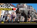 Oslo Norway ❤️Walking Tour from Central Station to the Magnificent Opera House