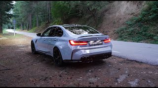 🔥2023 BMW M3 Competition xDrive POV Forest Drive⛰️ by Exotics Bcn 15,569 views 6 months ago 8 minutes, 7 seconds