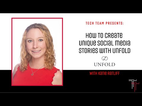 How to Create Unique Social Media Stories with Unfold