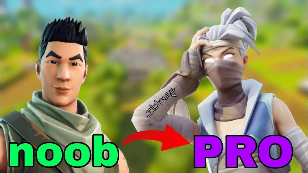 Going From Noob To PRO In Fortnite Mobile - YouTube