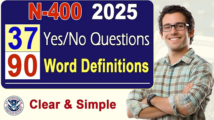 2025 N400 - 37 Have you ever / Yes/No and 90 Word Definitions (What Mean) US Citizenship Test 2025