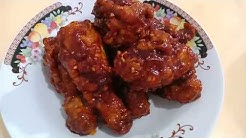 YANGNYEOM TONGDAK / AYAM GORENG PEDAS MANIS KOREA - Durasi: 12.49. 