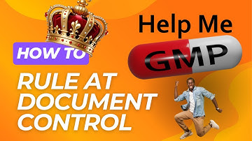 Mastering GMP Documentation Control | Avoid Costly Errors & Improve Compliance @HelpMeGMP