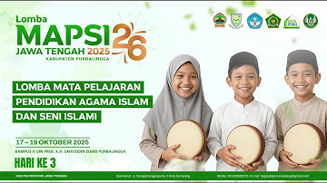 Penutupan Lomba Mapsi ke-26 Jawa Tengah | Live UIN Prof. K.H. Saifuddin Zuhri Saizu Purbalingga