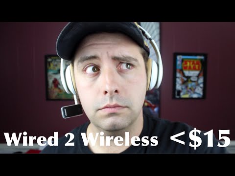 Turn Your Wired Headphones Into Wireless For Under $15