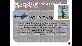 GCSE History   KQ5 Lesson 3 capaigns and appeals