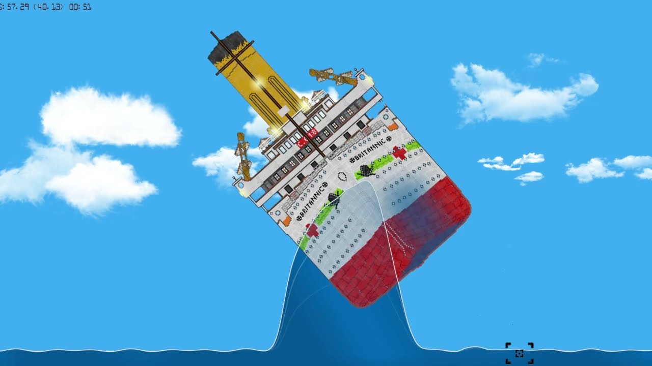 Different Ships vs Tsunami in Floating Sandbox (54)