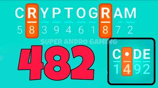 CRYPTOGRAM 482