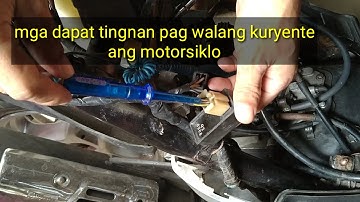 Walang kuryente na motor mga dapat tingnan