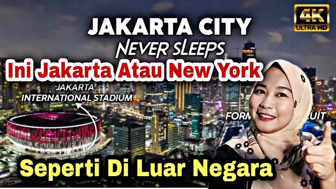 JAKARTA CITY NEVER SLEEP, SUDAH SEPERTI DI LUAR NEGARA‼️MALAYSIAN 🇲🇾 REACTION