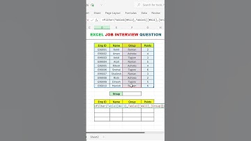 Nail Your Job Interview with These Excel Advanced Tips! 🔥#exceltips #exceltutorial #shorts