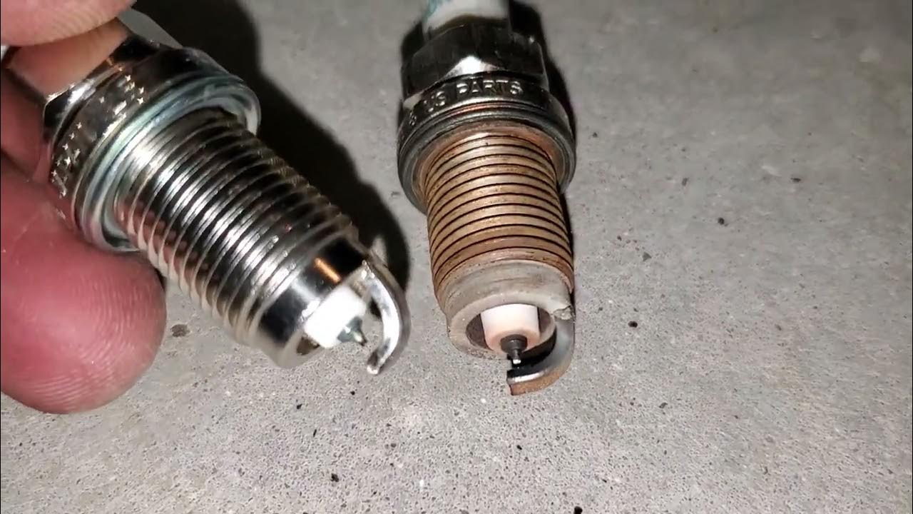 2006 Acura MDX Comparing 100,000 Miles Old OEM Denso Spark Plugs Versus