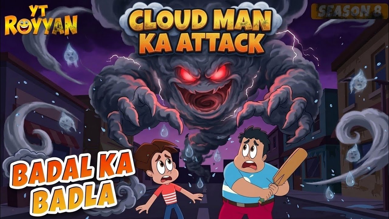 Cloud Man ka Attack | Titoo Funny Cartoon | S08E16 | Hindi Cartoon for Kids #titoo by YT RAYYAN .11 Million Views .24 hours ago
