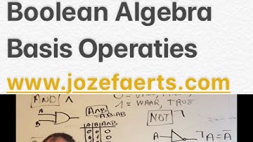 2082 Booleaanse Algebra : basis operaties #boolean