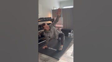 Spider-Man stretch + thoracic rotation