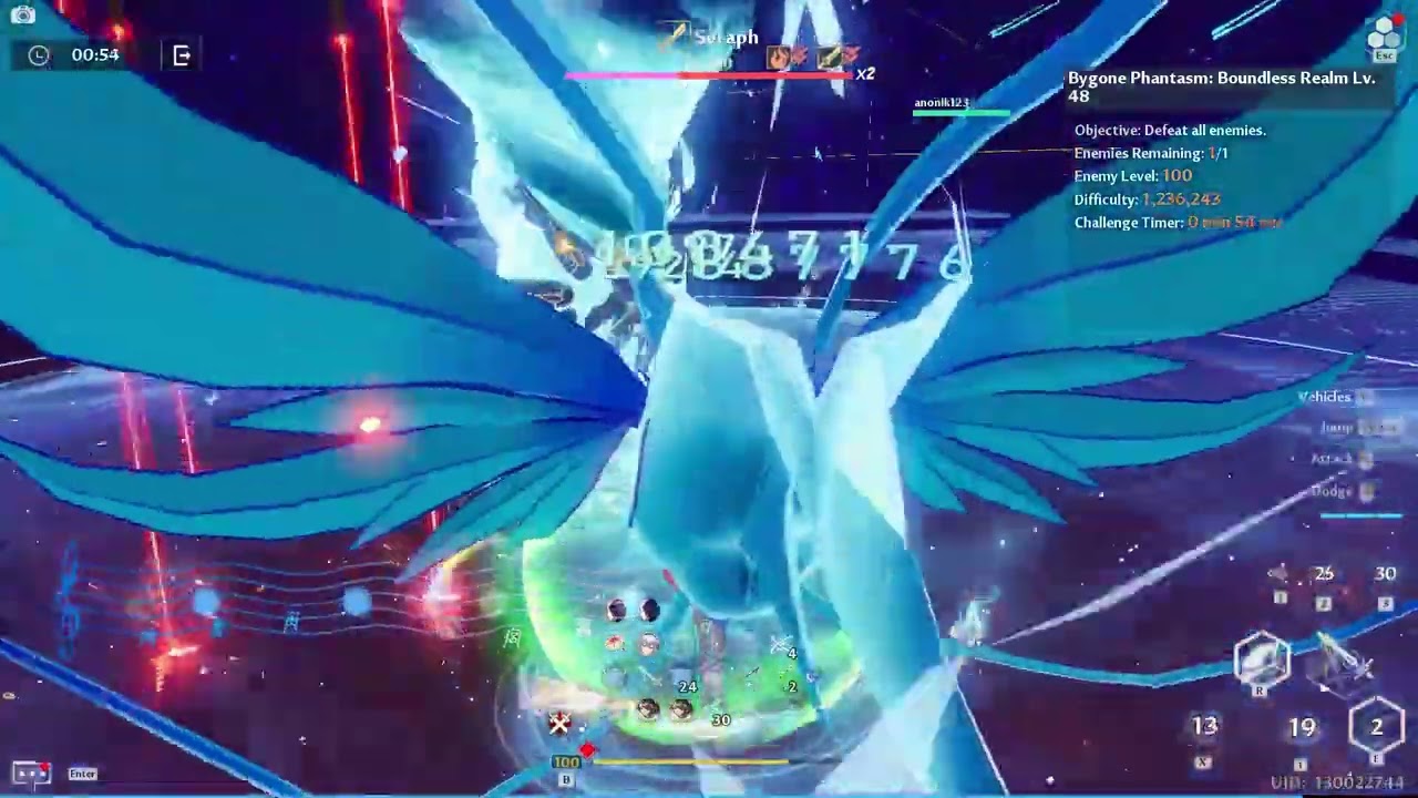 Tower of Fantasy BR 48 fail (no buffs)