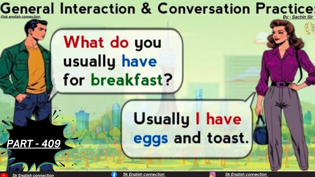 Improve your english speaking / Q&A conversation practice / english ...