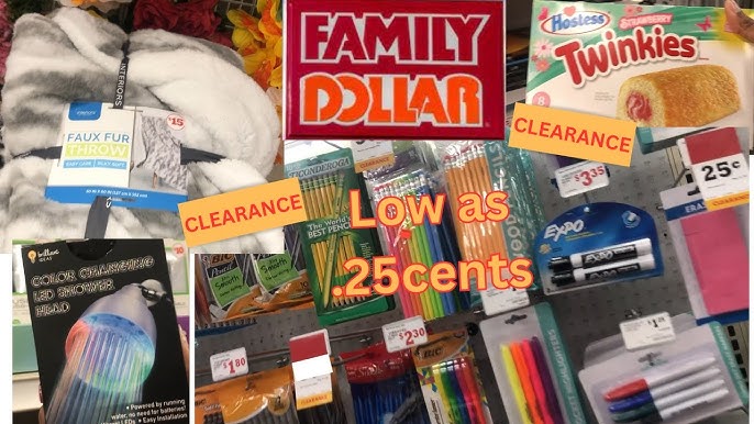 FAMILY DOLLAR SHOPPING!!! *$2 FACE MASKS* NEW FINDS + BACK TO SCHOOL  SUPPLIES!!! - YouTube