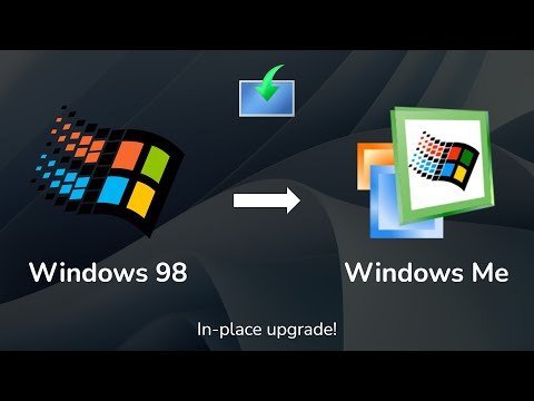 Upgrading from Windows 98 to Windows Me (Timelapse)!