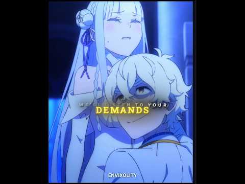 Reinhard Is The Strongest Re Zero Edit Rezero Anime Animeedit Rezeroedit 