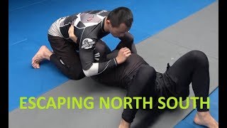 Escaping north south and choosing the correct escape based on arm position (Lachlan Giles)