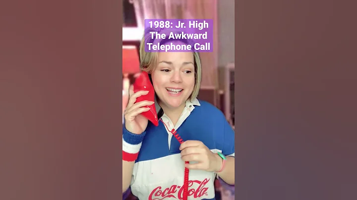 1988 Awkward Telephone Call #nostalgia #80skid #puppylove #80saesthetic #comedy #genx #wheniwasakid