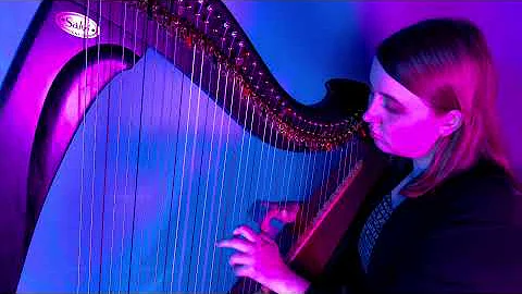 Doja Cat - Kiss Me More ft. SZA (Harp Cover by Arianna Worthen)
