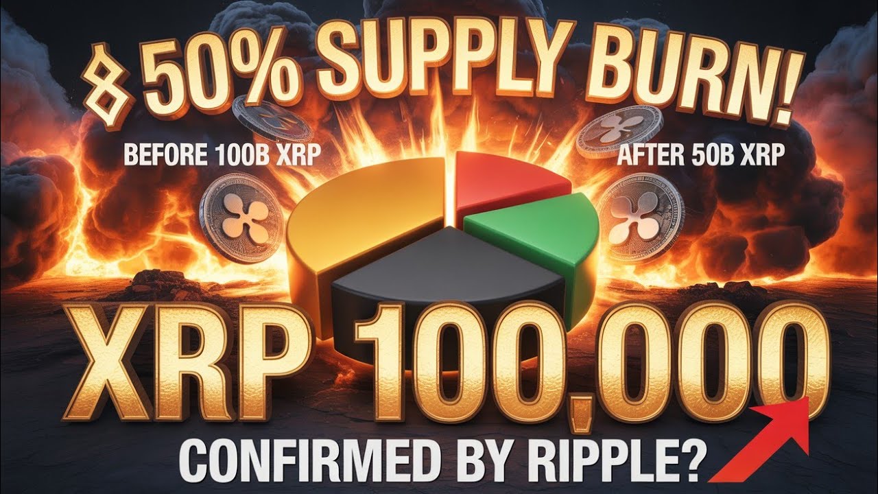 ШОКИРУЮЩИЙ ШАГ: RIPPLE СЖЕЧЕТ ПОЛОВИНУ ВСЕГО ЗАПАСА XRP! (ЦЕНА НЕМЕДЛЕННО ВЫРОСЛА ДО 10 000 ДОЛЛА...