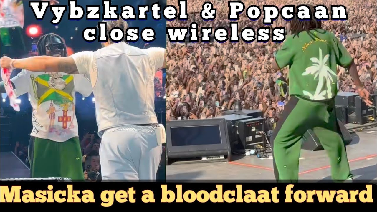Masicka whites shell wireless Youtube recognize Vybz Kartel as king of dancehall, spice daughter MSG