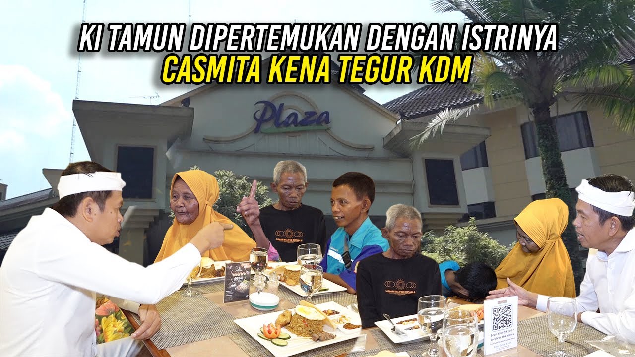 CASMITA KENA TEGUR KDM | KI TAMUN DIPERTEMUKAN DENGAN ISTRINYA