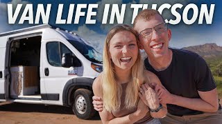 Jimmy & Natalie: 48 HOURS OF VAN LIFE IN TUCSON, AZ