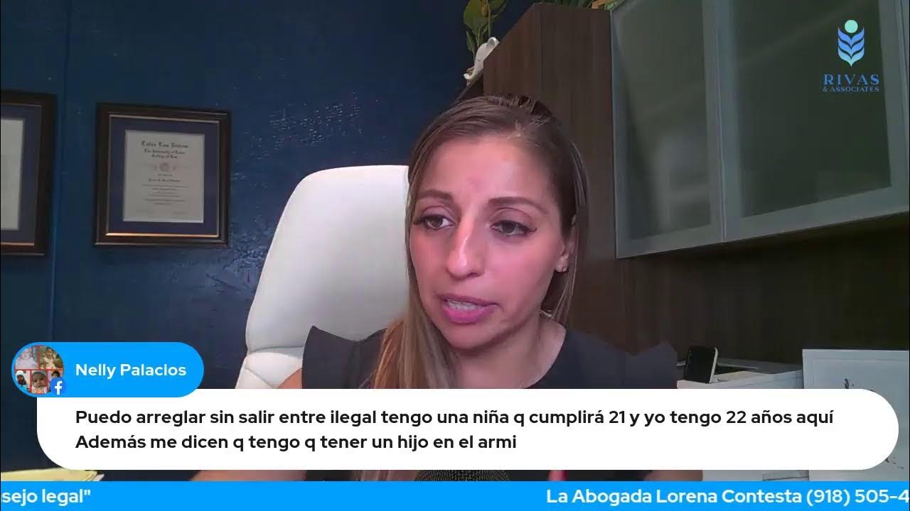 La Abogada Lorena EN VIVO contestando tus preguntas de inmigración