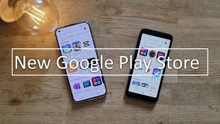 New Google Play Store Released but where is the menu?