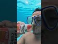 Burp The Victoria Peach vs The Merllin Zero Peach Underwater